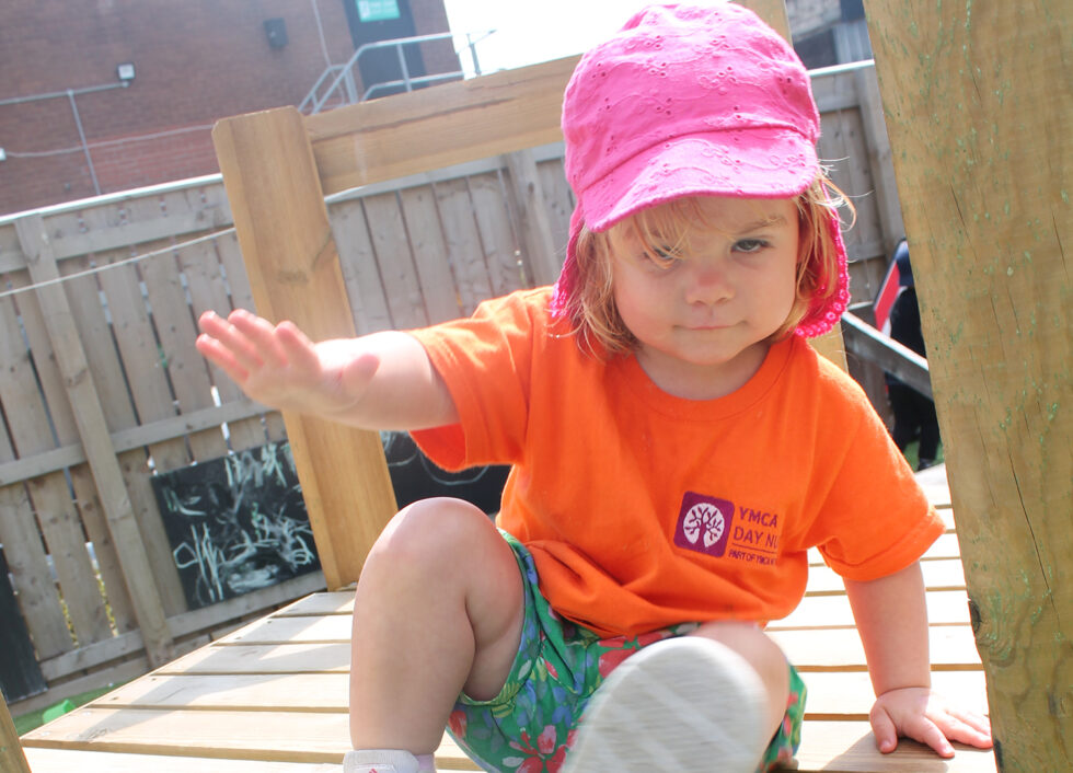 Playing and Learning Outdoors YMCA Nursery North Shields